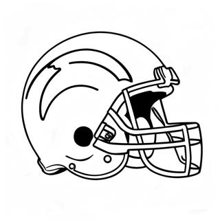 Chargers Logo Kleurplaat 132384-64906