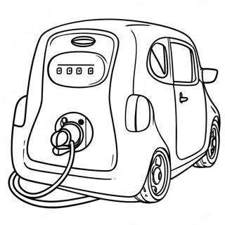 Elektrische Chargers Kleurplaat 132385-64911