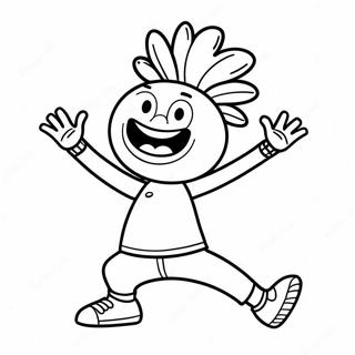 Gonoodle Gekke Bewegingen Kleurplaat 132567-65060