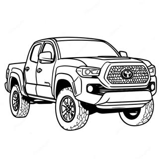 Toyota Tacoma Kleurplaat 132744-65187