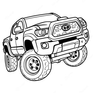 Toyota Tacoma Kleurplaat 132744-65188