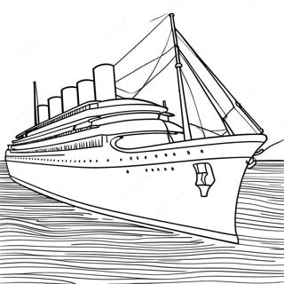 Majestueuze Britannic Kleurplaat 133054-65432