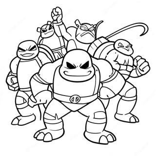 Opkomst Van De Tmnt Kleurplaat 133183-65526