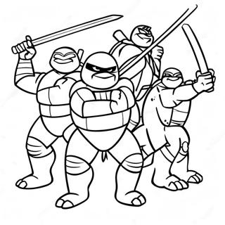 Opkomst Van De Tmnt Kleurplaat 133183-65528