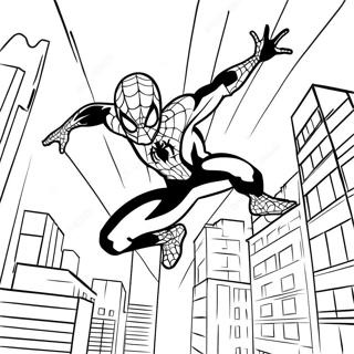 Miles Morales Spiderman Kleurplaat 133852-66043