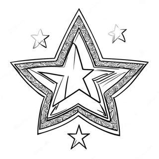 All Star Cheer Logo Kleurplaat 134288-66383