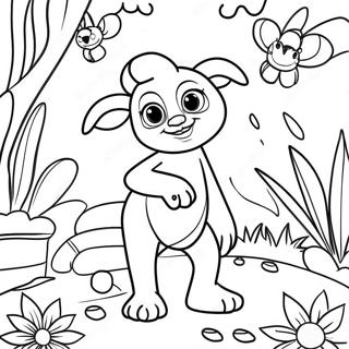 Kleurrijke Garten Of Ban Ban 4 Personages Kleurplaat 134314-66407