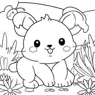 Grappige Garten Of Ban Ban 4 Dierenvrienden Kleurplaat 134316-66413