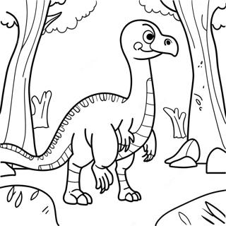 Therizinosaurus Kleurplaten