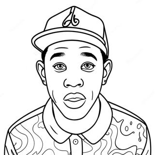 Tyler The Creator Kleurplaat 134750-66742