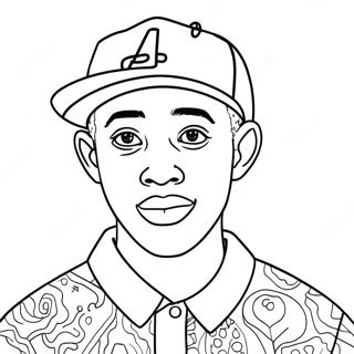 Tyler The Creator Kleurplaat 134750-66743