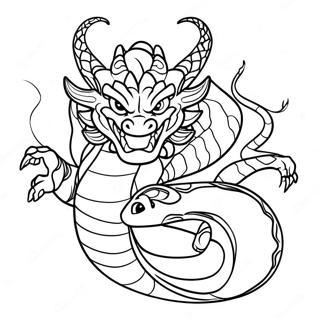 Shenron Kleurplaten