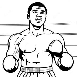 Muhammad Ali Kleurplaten