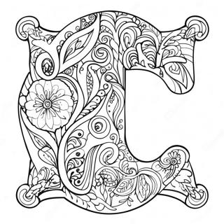 Kleurplaat Van Kleurrijke Aleph Bais Letters 134905-66868