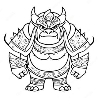 Ganons Woeste Vorm Kleurplaat 135164-67074