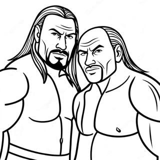 Dynamisch Wwe Tag Team Kleurplaat 135727-67517
