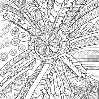 Ingewikkelde Vriendschapsarmband Kleurplaat 135954-67690