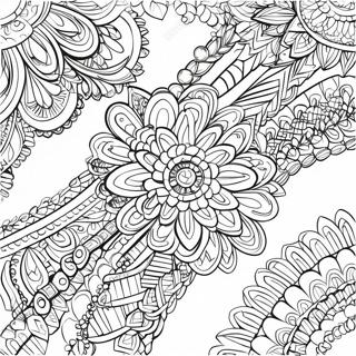 Ingewikkelde Vriendschapsarmband Kleurplaat 135954-67691