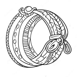 Schattige Vriendschapsarmband Kleurplaat 135955-67695