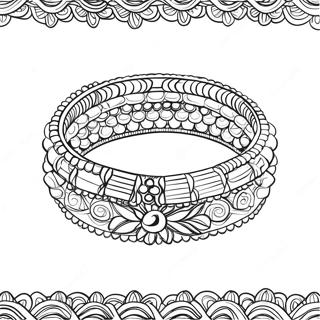 Kralen Vriendschapsarmband Kleurplaat 135956-67698