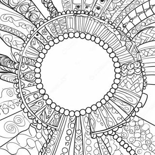 Kralen Vriendschapsarmband Kleurplaat 135956-67699