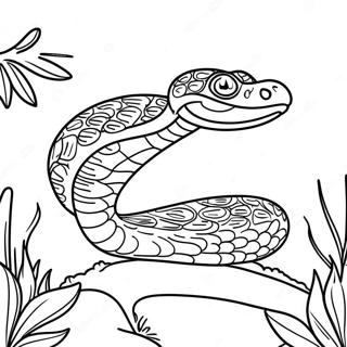 Realistische Python In De Natuur Kleurplaat 136184-67871