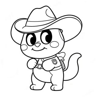 Sheriff Callie Kleurplaten