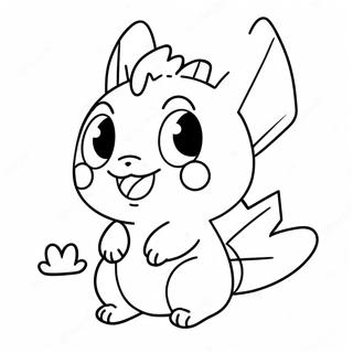 Chibi Pokémon Kleurplaten