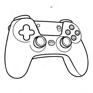 Cartoon Ps5 Controller Kleurplaat 136879 68565