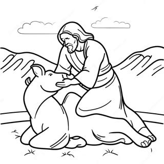 De Goede Samaritaan Kleurplaat 136905 68586