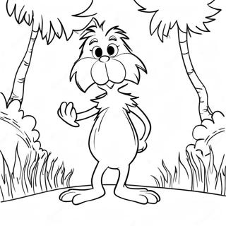 Dr Seuss Lorax Kleurplaat 13706-3001