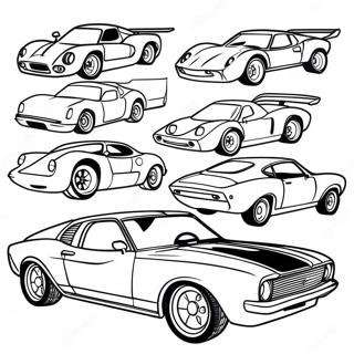 Kleurplaat Van Een Kleurrijke Rc Auto Collectie 137133 68758