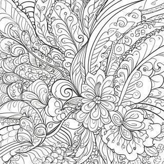 Paisley Patroon Kleurplaat 137670-69171