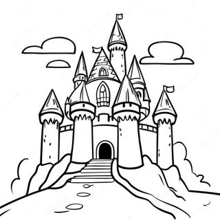 Mysterieuze Kasteel Kleurplaat 137698 69203