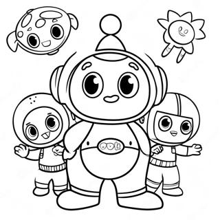 Team Umizoomi Avontuur Kleurplaat 137723 69222