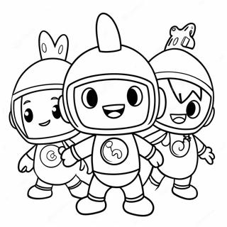 Team Umizoomi Avontuur Kleurplaat 137723 69223