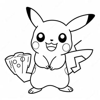 Charmante Pikachu In Actie Kleurplaat 137875-69333