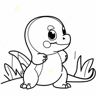 Avontuurlijke Charmander Kleurplaat 137876-69340