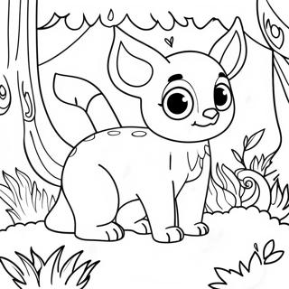 Mystieke Boswezens Kleurplaat 138107-69518