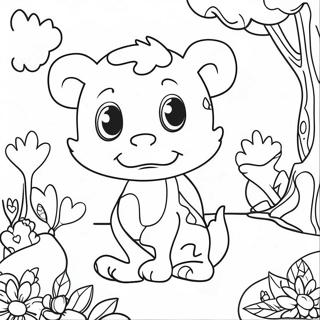 Fantasie Puzzel Scene Kleurplaat 138185-69584