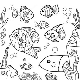 Onderwater Puzzel Avontuur Kleurplaat 138186-69586