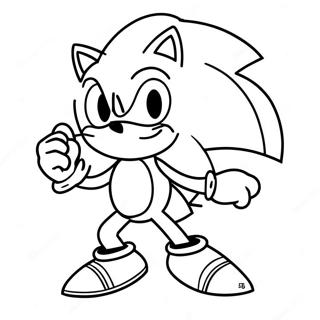 Sonic Het Egeltje Kleurplaat 138413-69749