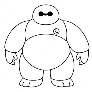 Baymax Kleurplaat 138438-69772