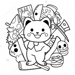 Danganronpa Klascircuit Kleurplaat 138570-69886