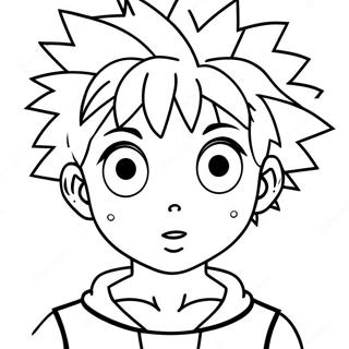 Killua Kleurplaat 138591-69890