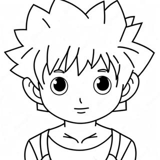 Killua Kleurplaat 138591-69892