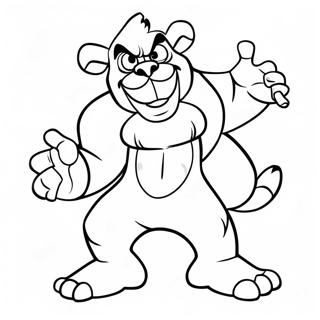 Kleurplaat Van Taz In Actie 138643-69936