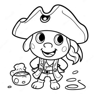 Jake De Piraat Avontuurlijke Kleurplaat 138898-70134