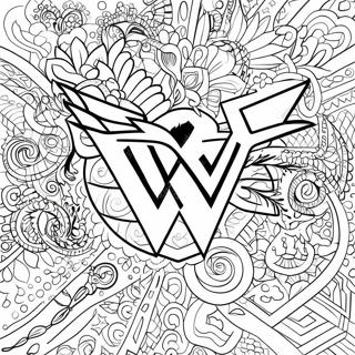 Wwe Logo Kleurplaat 138950-70179