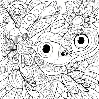 Creatieve Posca Markers Ontwerpen Kleurplaat 139028-70242